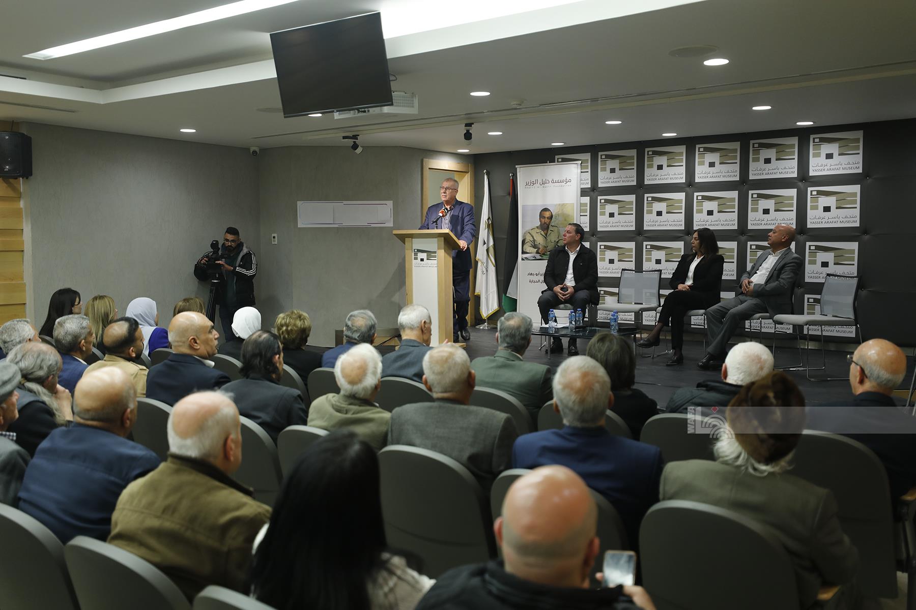 جانب من الندوة (تصوير: حذيفة سرور/وفا)